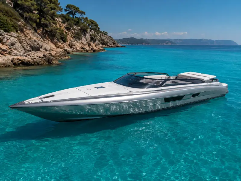Aster 40 private yacht