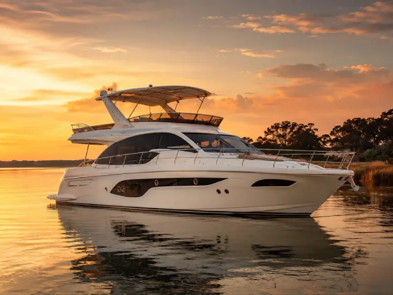 Meridian 46 private yacht